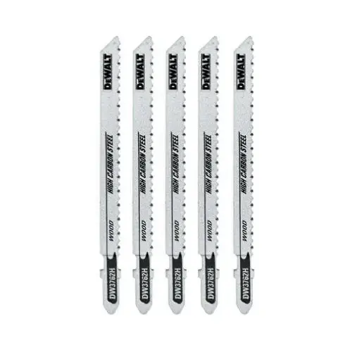 Jig Saw Blade, 1/4 in W, 10 TPI Metallic - pack of 5 Jig Saw Blade, 1/4 in W, 10 TPI Metallic - pack of 5