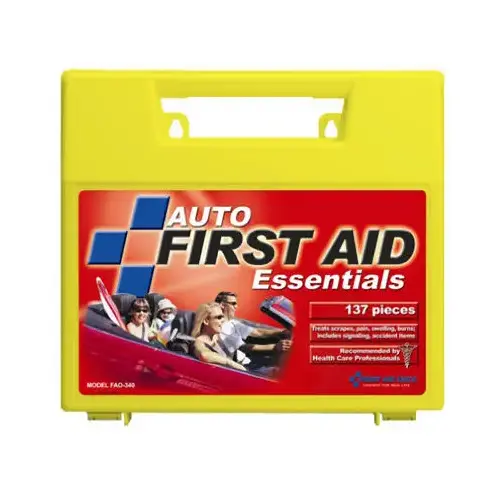 Essentials First Aid Kit For 5 People, 138 Pieces/Kit