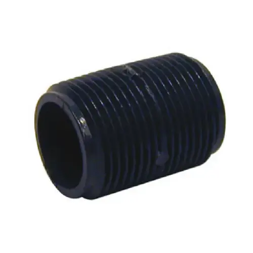 Close Nipple Schedule 80 3/4" MIP X 3/4" D MIP PVC