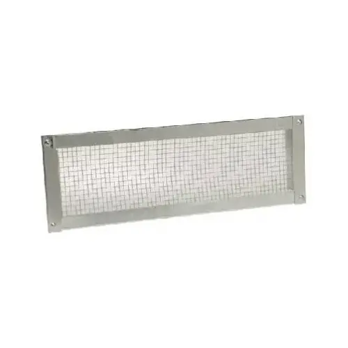 Foundation Vent 6" H X 14" W Metallic Steel Metallic - pack of 24