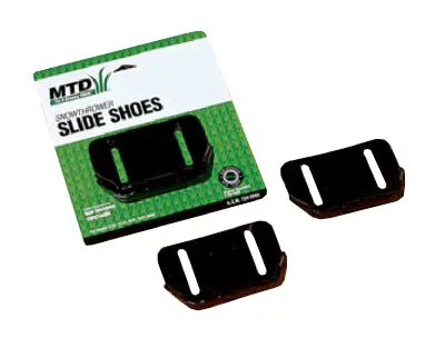 MTD Genuine Parts Snow Blower Slide Shoe Kit For Many Brands Black OEM-784-5580 MTD Genuine Parts Snow Blower Slide Shoe Kit For Many Brands Black OEM-784-5580