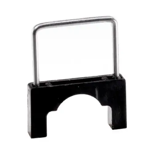 CableBoss 1/2 in. Plastic and Metal Staples, Black Black & Silver/Metal - pack of 200 CableBoss 1/2 in. Plastic and Metal Staples, Black Black & Silver/Metal - pack of 200