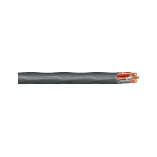 Sheathed Cable, 8 AWG Wire, 3 -Conductor, 100 ft L, Copper Conductor, PVC Insulation Black Sheathed Cable, 8 AWG Wire, 3 -Conductor, 100 ft L, Copper Conductor, PVC Insulation Black