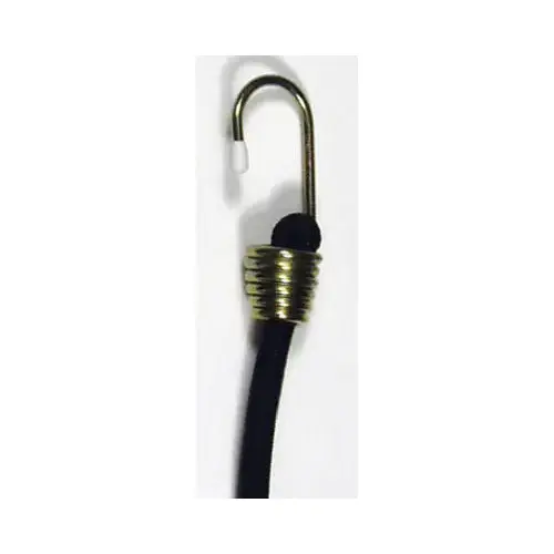 Bungee Cord, Heavy Duty, Black, 48-In.