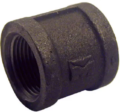 Southland Pipe Fitting Black Equal Coupling 1-1/2-In. - pack of 5 521-207HN-XCP5 Southland Pipe Fitting Black Equal Coupling 1-1/2-In. - pack of 5 521-207HN-XCP5