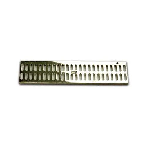 8 x 20-Inch Cast Iron Channel Grate 8 x 20-Inch Cast Iron Channel Grate