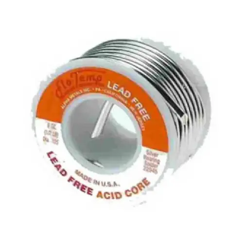 Lead-Free Non-Electrical Solder, .125-In., 8-oz.