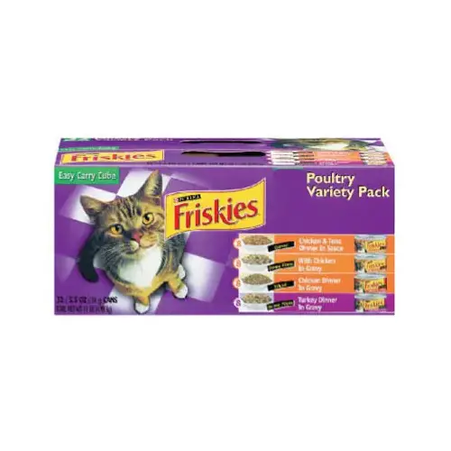 Cat Food Pack, Poultry Variety, 32-Ct. Cans Cat Food Pack, Poultry Variety, 32-Ct. Cans