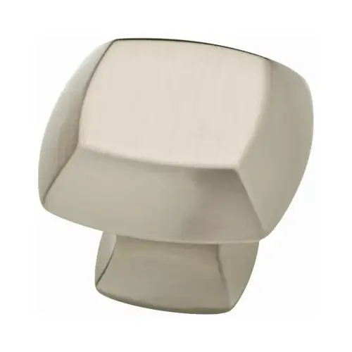 Mandara Cabinet Knob, Brushed Satin Nickel, 1-1/4-In. Square Mandara Cabinet Knob, Brushed Satin Nickel, 1-1/4-In. Square