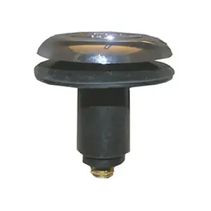 LARSEN SUPPLY CO., INC. 03-4825 Rapid-Fit Style Bathtub Strainer Stopper, Chrome Plated, 3/8 x 2-In.