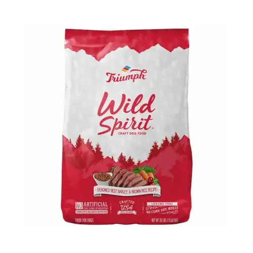 Wild Spirit Beef & Rice Dry Dog Food, 30 Lbs. Wild Spirit Beef & Rice Dry Dog Food, 30 Lbs.