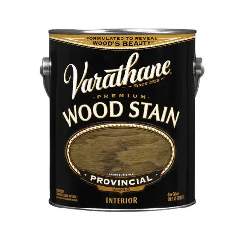 Interior Wood Stain, Oil-Based, Provincial, 1-Gallon Interior Wood Stain, Oil-Based, Provincial, 1-Gallon