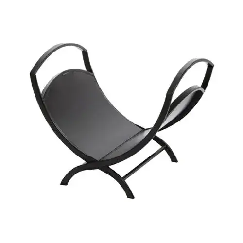 Fireplace Log Bin With Pan