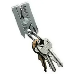 Prime-Line ST50022 Micro-Tech Key Ring Multi-Tool, 6-In-1