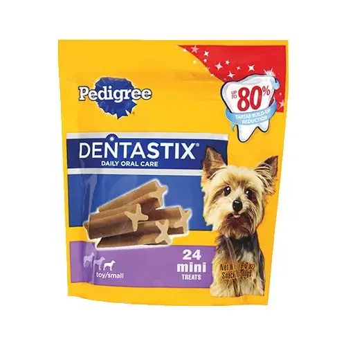 Dentastix Toy Dog Original Flavor Dental Dog Treat - pack of 24