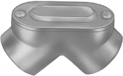 Halex 94105 Pull Elbow, 90 deg Angle, 1/2 in FPT x FPT, Zinc