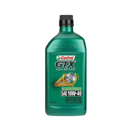 GTX Motor Oil, High-Mileage, 10W-40, 1-Qt. - pack of 6