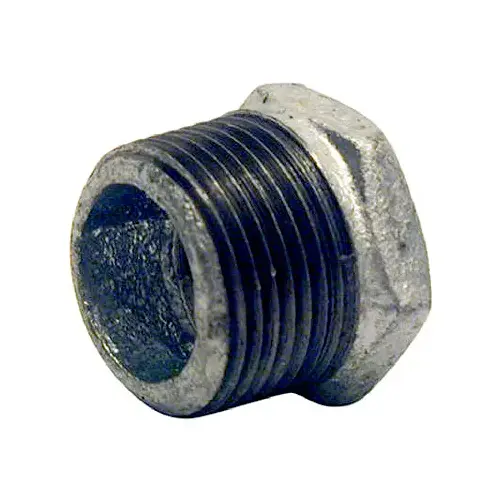 Pipe Fittings, Galvanized Hex Bushing, 3/4 x 1/4-In.