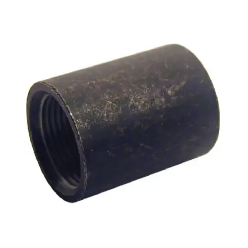 1-1/4 In. FIP Black Iron Standard Merchant Coupling 1-1/4 In. FIP Black Iron Standard Merchant Coupling