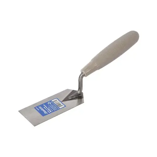 Margin Trowel, 5 x 2 Inch Carbon Steel Blade, Hardwood Handle Margin Trowel, 5 x 2 Inch Carbon Steel Blade, Hardwood Handle