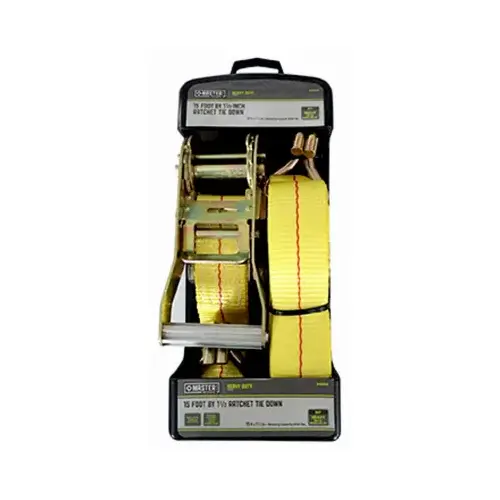 1-1/2 Inch x 15-Ft. Ratchet Tie-Down Other 1-1/2 Inch x 15-Ft. Ratchet Tie-Down Other