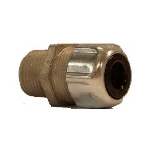 Conduit Fitting, Strain Relief Connector, 1/2-In. Conduit Fitting, Strain Relief Connector, 1/2-In.