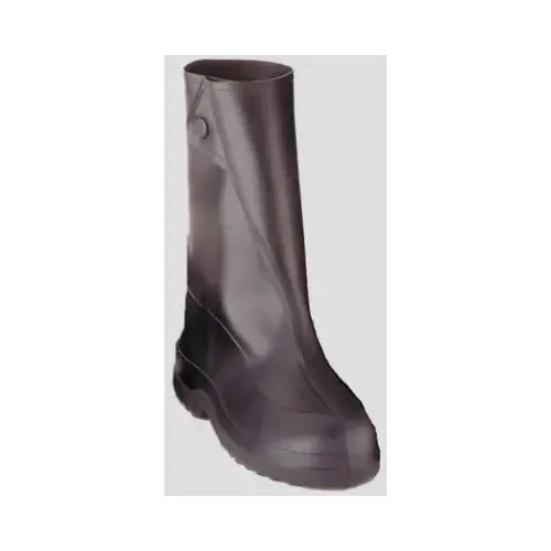 Work Overboots, Black Rubber, 10-In., Men's XXL Work Overboots, Black Rubber, 10-In., Men's XXL