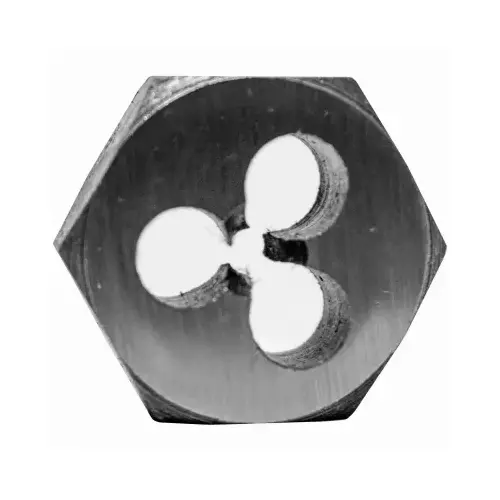 Machine Screw Hex Die, 12-24 National Coarse, 1-In.
