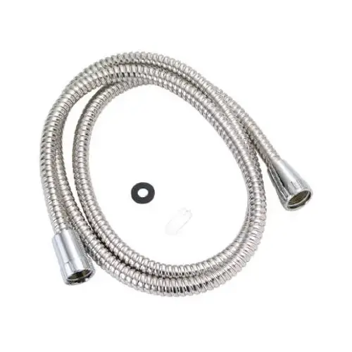 59-Inch Stainless-Steel Heavy-Duty Shower Hose 59-Inch Stainless-Steel Heavy-Duty Shower Hose