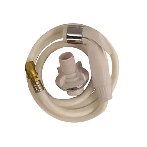 Sink Spray & Hose, Universal Fit, White Sink Spray & Hose, Universal Fit, White