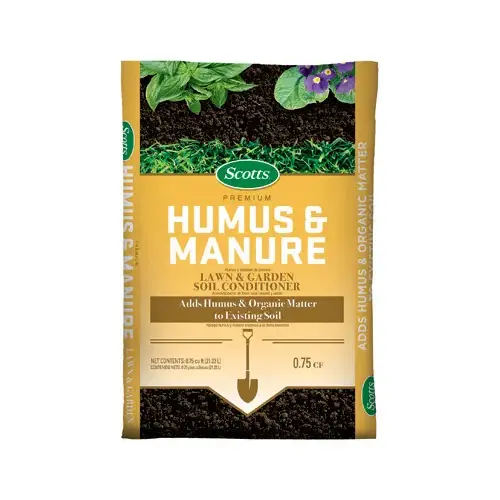 Humus and Manure, Solid, Earthy, 24 lb Pack Humus and Manure, Solid, Earthy, 24 lb Pack