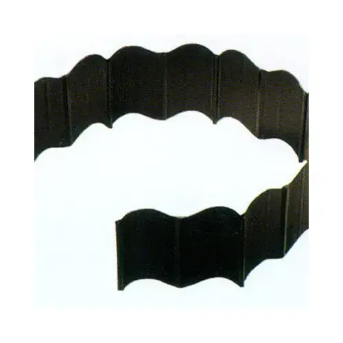 Eco Edge Quick Edge 6 In. H. x 20 Ft. L. Black Vinyl Lawn Edging Eco Edge Quick Edge 6 In. H. x 20 Ft. L. Black Vinyl Lawn Edging