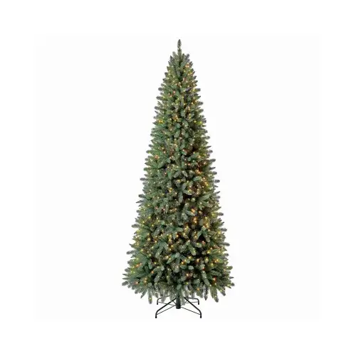 Artificial Stratford Pine Pre-Lit Christmas Tree, 900 Color Changing Lights, 9 Ft.