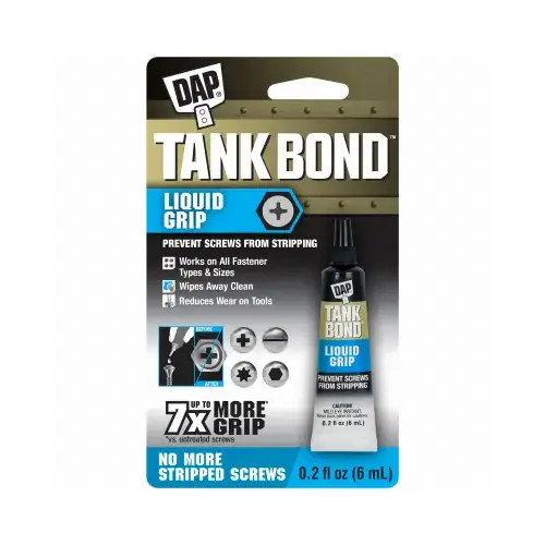 Tank Bond, Liquid Grip, 6-ml. Tank Bond, Liquid Grip, 6-ml.