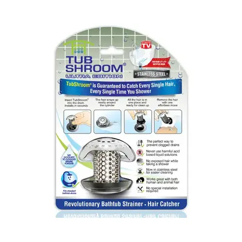 Drain Protector & Hair Catcher, Stainless Steel Drain Protector & Hair Catcher, Stainless Steel