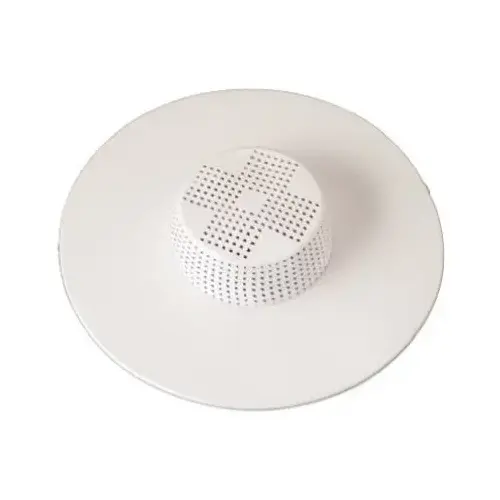 Hair Snare Catcher, Rubber, White Hair Snare Catcher, Rubber, White