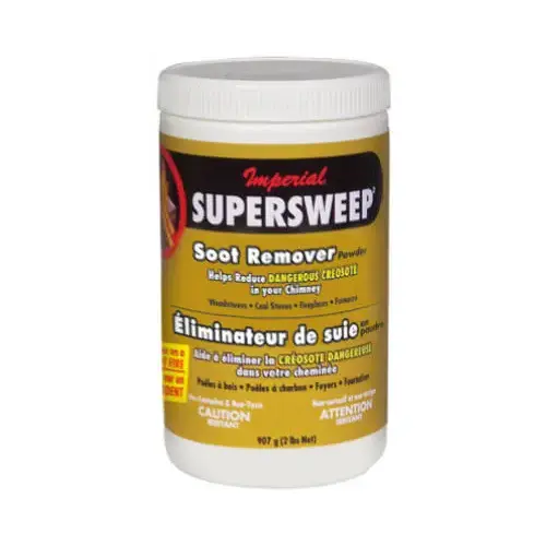 Soot Remover, Powder, White, 2 lb Jar Soot Remover, Powder, White, 2 lb Jar