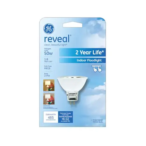 Reveal Quartz Halogen Flood Light, 50-Watts Reveal Quartz Halogen Flood Light, 50-Watts