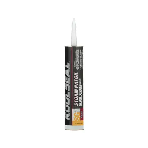 Storm Patch Series Patching Cement, Black, Liquid, 1 oz Cartridge - pack of 12 Storm Patch Series Patching Cement, Black, Liquid, 1 oz Cartridge - pack of 12