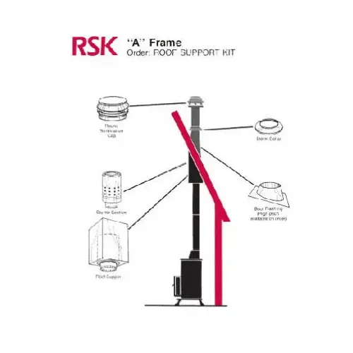 "6SRSK ""A"" FRAME ROOF SUPPORT KIT 6 IN" "6SRSK ""A"" FRAME ROOF SUPPORT KIT 6 IN"