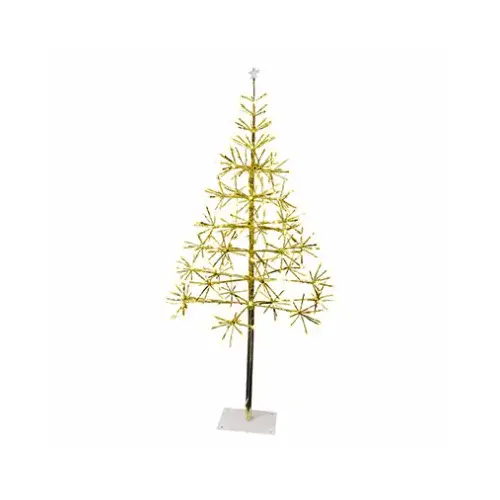 LED Light Burst Gold Tree, Warm White with Twinkle, 42-In. LED Light Burst Gold Tree, Warm White with Twinkle, 42-In.