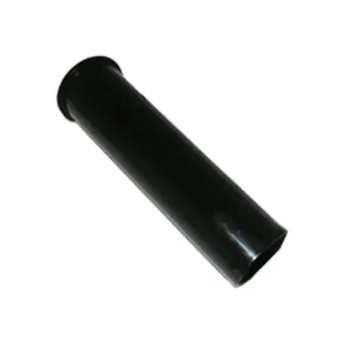Flanged Kitchen Drain Tailpiece, Black PVC, 1.5 x 6-In. - pack of 6