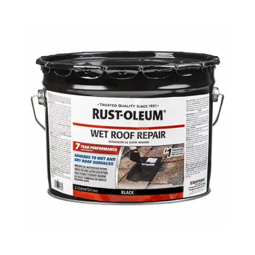 2.75 Gal. Black Advanced Wet or Dry Roof Repair 2.75 Gal. Black Advanced Wet or Dry Roof Repair
