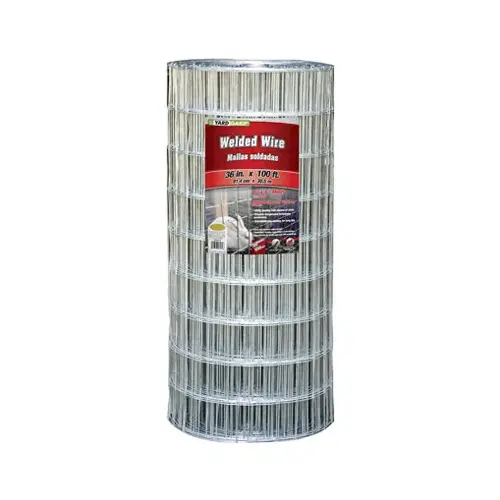 Galvanized Welded Wire Fence, 4 x 2-In. Mesh, 36-In. x 100-Ft. Galvanized Welded Wire Fence, 4 x 2-In. Mesh, 36-In. x 100-Ft.