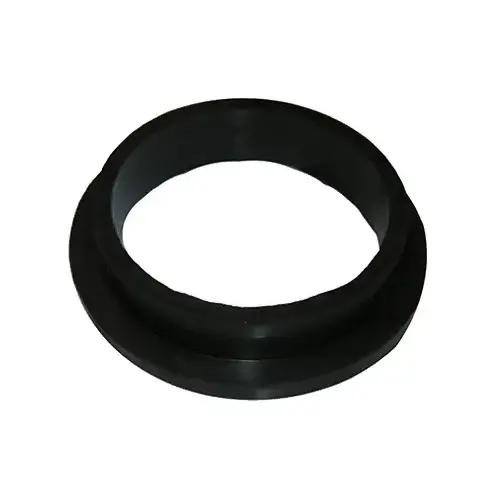 Toilet Flanged Spud Washer, Rubber Material, 2" Size, Black Finish, Designed For Brass Closet Spud Plumbing Applications Toilet Flanged Spud Washer, Rubber Material, 2" Size, Black Finish, Designed For Brass Closet Spud Plumbing Applications