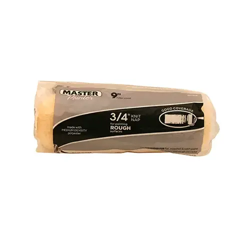 Paint Roller Cover, 3/4-In.-Nap, 9-In. Paint Roller Cover, 3/4-In.-Nap, 9-In.