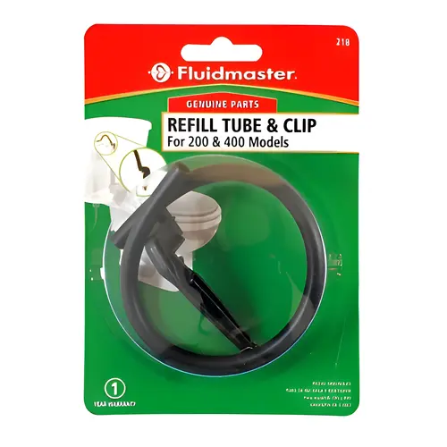 Refill Tube and Adapter Clip Black