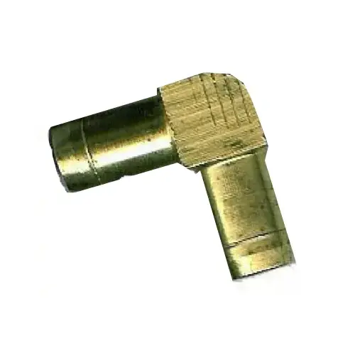 Brass Hose Barb Elbow, 3/8-In. ID - pack of 10 Brass Hose Barb Elbow, 3/8-In. ID - pack of 10