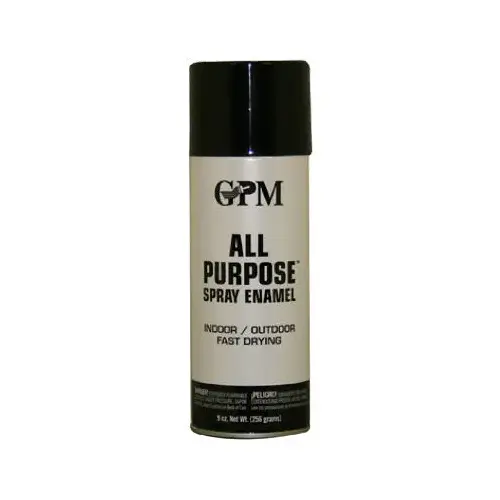 Spray Paint, Gloss Black, 9-oz. Spray Paint, Gloss Black, 9-oz.