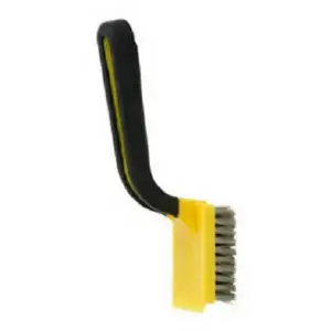 Hyde 46800 Stripping Brush, 2-1/4 x 1-1/8 in Brush, Stainless Steel Trim